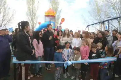 Neuquén sumó un parque temático nuevo: los vecinos lo esperaban hace 20 años
