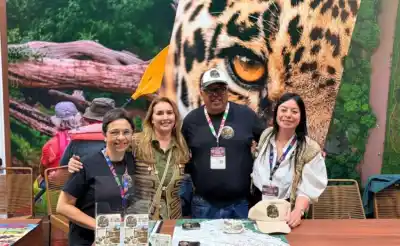 El Chaco llegó a La Rural con un vestuario que nadie esperaba ver en una feria de turismo