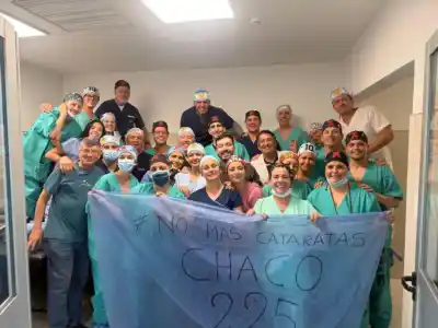 Chaco: más de 200 chaqueños recuperaron la vista en solo tres días