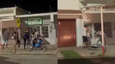 Iba en su moto por Frías y lo encontraron inconsciente en la calle
