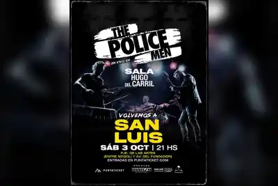El tributo a The Police vuelve a San Luis y ya tiene fecha: los detalles que pocos conocen