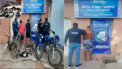 Una organización extorsionaba a víctimas de robos de motos: así fue el operativo que los desarticuló