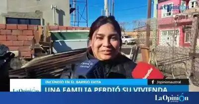 El fuego los dejó sin nada y ahora duermen en otro barrio: la ayuda que piden en Río Gallegos