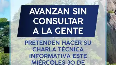 Cerca de 50 notas para frenar el proyecto minero: la consulta quedó impugnada