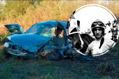 El jockey que luchó semanas tras el choque en la Ruta 18: se confirmó la peor noticia
