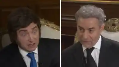Milei dijo que echó 20.000 "terroristas" y una respuesta oficial lo dejó en offside
