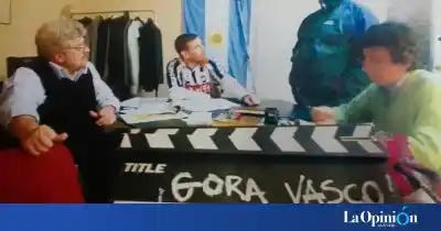 El juez que casi no actúa en la película del "Vasco de la carretilla": "Me largaba a reír"