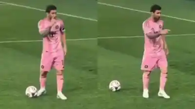 El gesto de Messi que la TV no captó y que terminó en gol