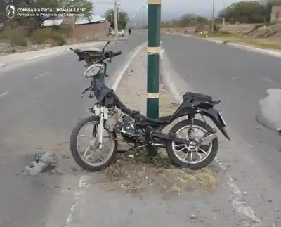 Dos motos chocaron en Pomán: tres jóvenes terminaron en el nosocomio