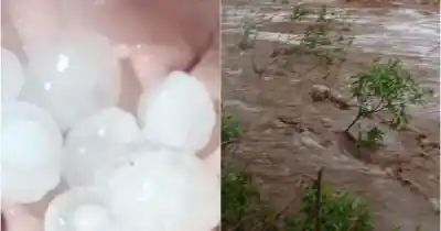 El granizo golpeó fuerte en La Candelaria: lo que se viene para Salta Capital