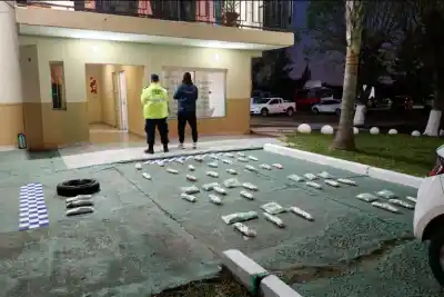 Lo esperaban en un control de rutina, pero al ver al perro detector aceleraron y huyeron: lo que encontraron después