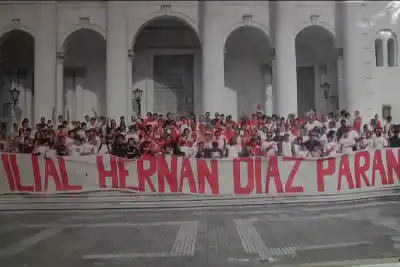 River tiene una filial en Paraná, pero lo que hacen sus hinchas no te lo esperás