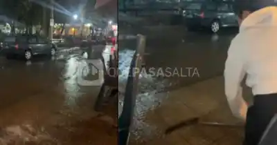 La lluvia ya golpea Chicoana y avanza sobre un punto clave del Valle de Lerma