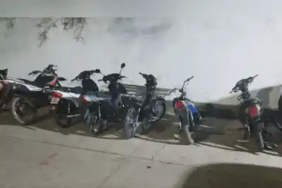 Salieron a la madrugada a hacer picadas en Quimilí y la Policía les tenía una sorpresa