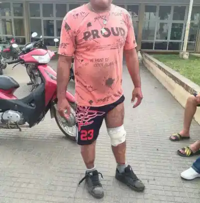 Un camión pasó por la ruta 38 y dejó un rastro que terminó con varios motociclistas en el hospital