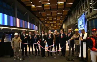 Termas estrena terminal: la puerta de entrada que ya es noticia en el acceso oeste