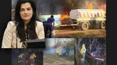 El fuego arrasó el oeste de Formosa y la ayuda llegó tarde: "No hay aviones hidrantes, no hay bombas, no hay nada"
