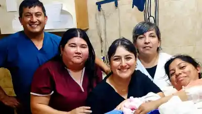 El hospital de Los Altos volvió a vivir un parto después de años: quién llegó al mundo