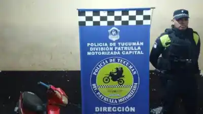 La Patrulla Motorizada recuperó cuatro motos robadas y hay una que llamó la atención de todos