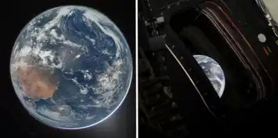 Primeras imágenes desde el espacio profundo: lo que captaron los astronautas tras una maniobra crítica