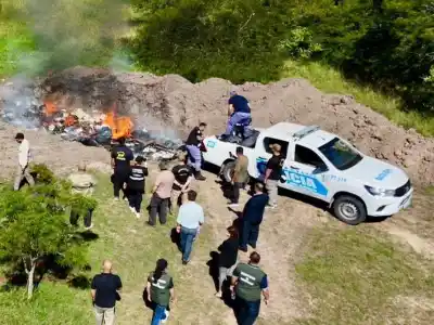 Un cabo de la Policía del Chaco admitió que se llevó cocaína de una quema judicial y ya sabe cuánto tiempo pasará preso