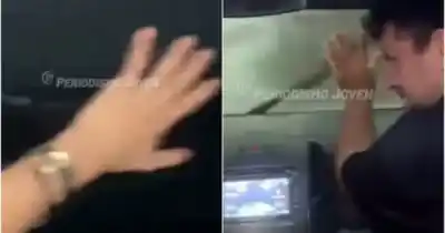 El granizo los atrapó en plena ruta y tomaron una decisión desesperada: qué hicieron con los vidrios