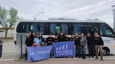 Los chicos pampeanos que dejaron todo en la final nacional de robótica: lo que pasó en Neuquén