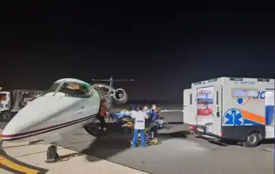 Una niña en estado crítico fue evacuada por aire tras sufrir graves quemaduras