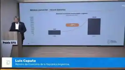 Caputo habló del dólar y dejó una frase que descolocó a los empresarios