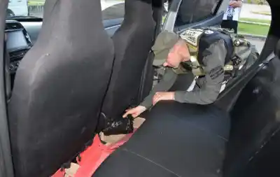 Bajaron la ventanilla en un control de Gendarmería y el olor los delató: lo que había bajo el asiento