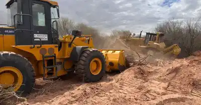El río Bermejo se "tragó" el cauce: la obra clave que busca frenar el avance del agua sobre Caucete