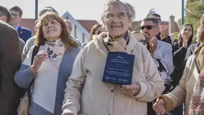 La vecina de Jacobacci que nació el mismo día que Mirtha Legrand y fue homenajeada por su cumpleaños 99