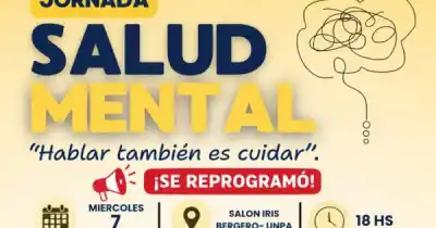 Santa Cruz: reprogramaron una jornada clave sobre salud mental y prevención del suicidio