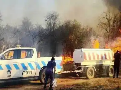 El fuego arrasó el oeste de Formosa, pero hubo un factor que lo cambió todo