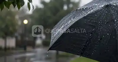 Salta amaneció bajo la lluvia: el dato que todos quieren saber para las próximas horas