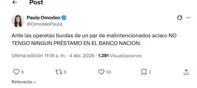 Una dirigente desmiente préstamos VIP y revela una operación con datos falsos