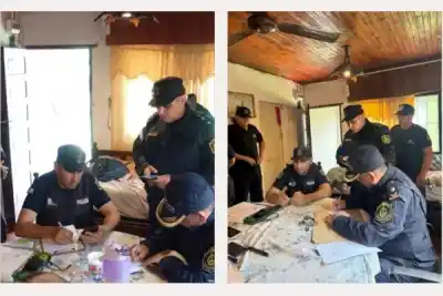 Denunció amenazas en redes y la Policía terminó entrando a una casa: lo que encontraron adentro