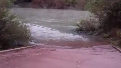 El arroyo Yabotí creció y dejó a los turistas sin uno de los paseos más buscados de Misiones
