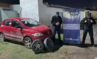 Robaron dos ruedas en el norte de Santa Rosa y la investigación dio un giro inesperado