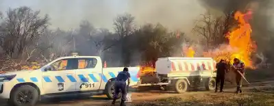 El fuego arrasó el oeste de Formosa, pero un detalle cambió todo el panorama