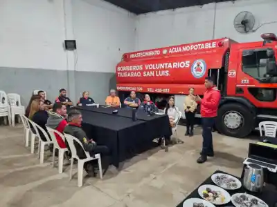 Tilisarao abre su cuartel de bomberos para el Congreso de Incendios en Merlo: quiénes podrán dormir ahí
