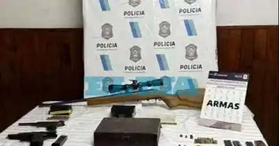 Allanaron una casa en Ringuelet por amenazas y adentro apareció algo que nadie esperaba