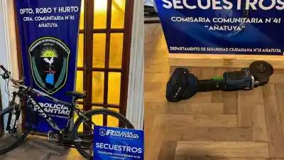 Operativo policial desarticula red de venta de objetos robados en Añatuya