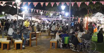 Posadas esperaba el festival este sábado, pero el cielo le jugó una mala pasada