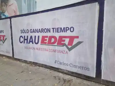 “Sólo ganaron tiempo, chau EDET”
