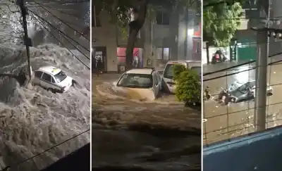 El temporal que dejó a la ciudad bajo el agua: las imágenes que conmocionan