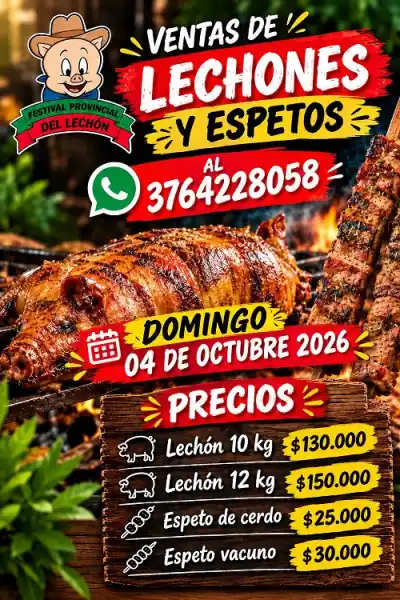 El fuego se enciende de madrugada en Bonpland: el dato que apura a los que quieren comer lechón
