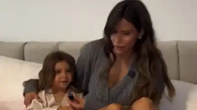 La reacción de la hija de Barby Franco tras el choque que pudo terminar en tragedia