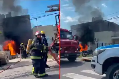 Un incendio en Don Bosco dejó un detalle que los bomberos no esperaban encontrar