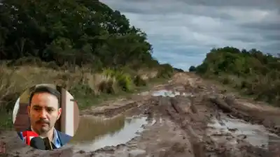 Productores y vecinos le apuntan a Valdés por una ruta clave: "El vergonzoso camino está cada vez peor"